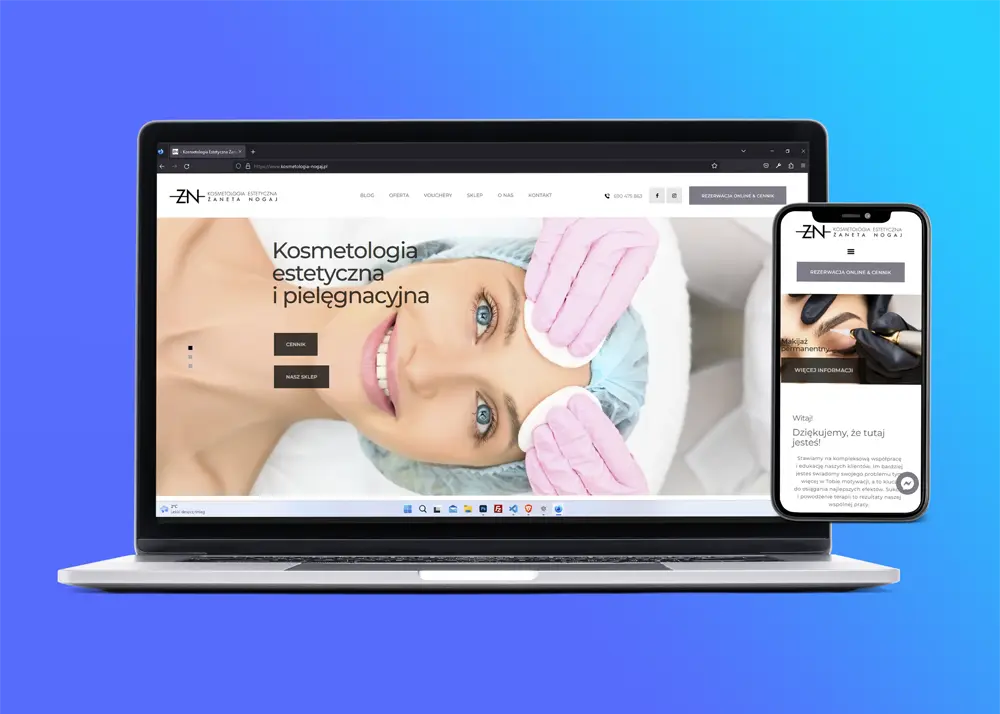 Kosmetologia Żaneta Nogaj project image